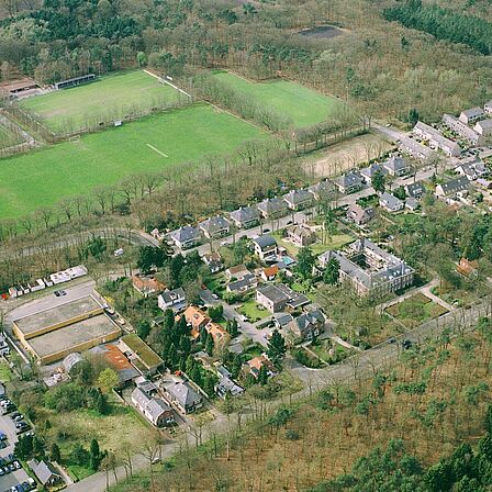 luchtfoto projectgebied Huis ter Heide